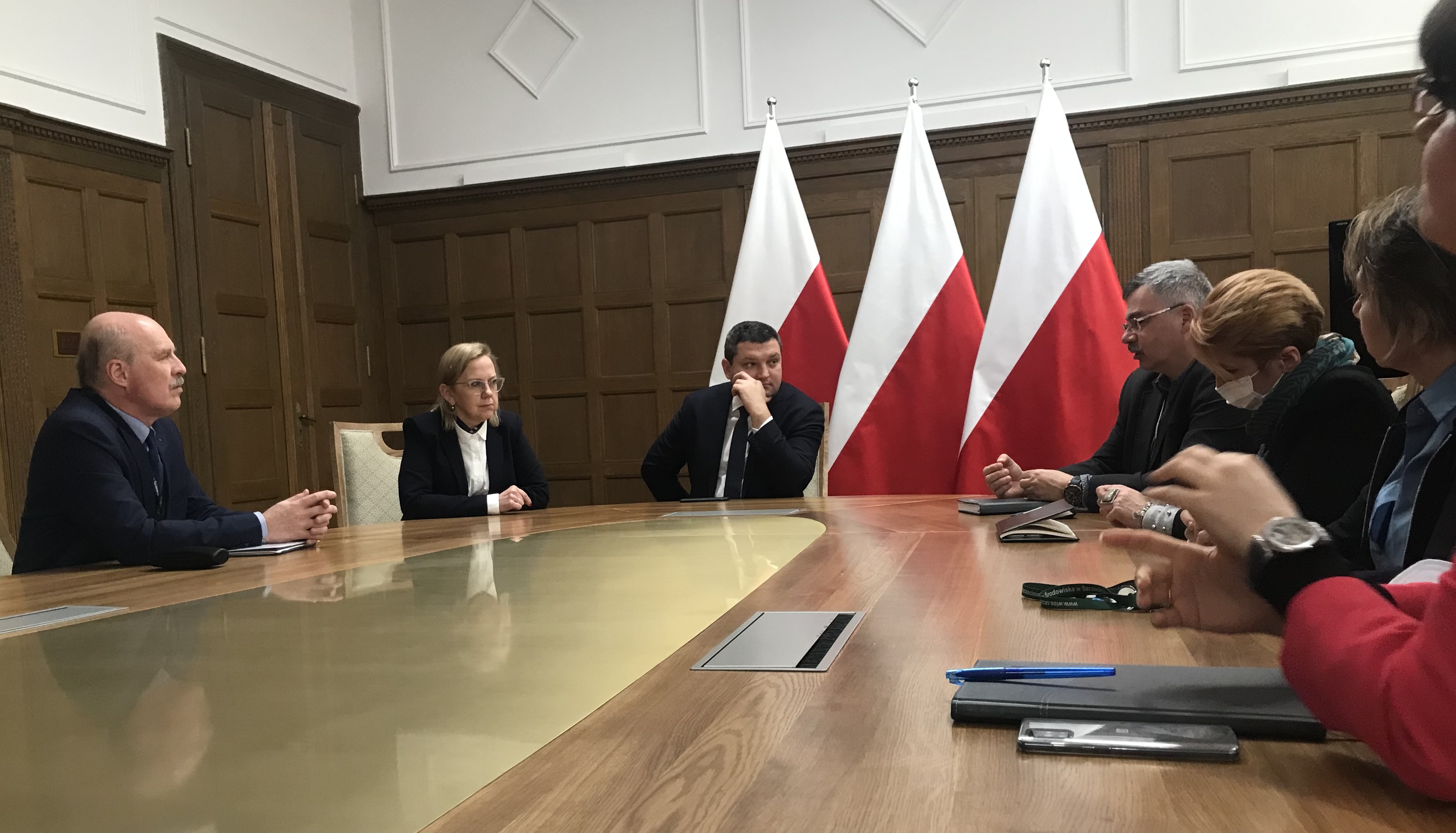 Wizyta Pani Minister Klimatu i Środowiska Anny Moskwa w Szczecinie