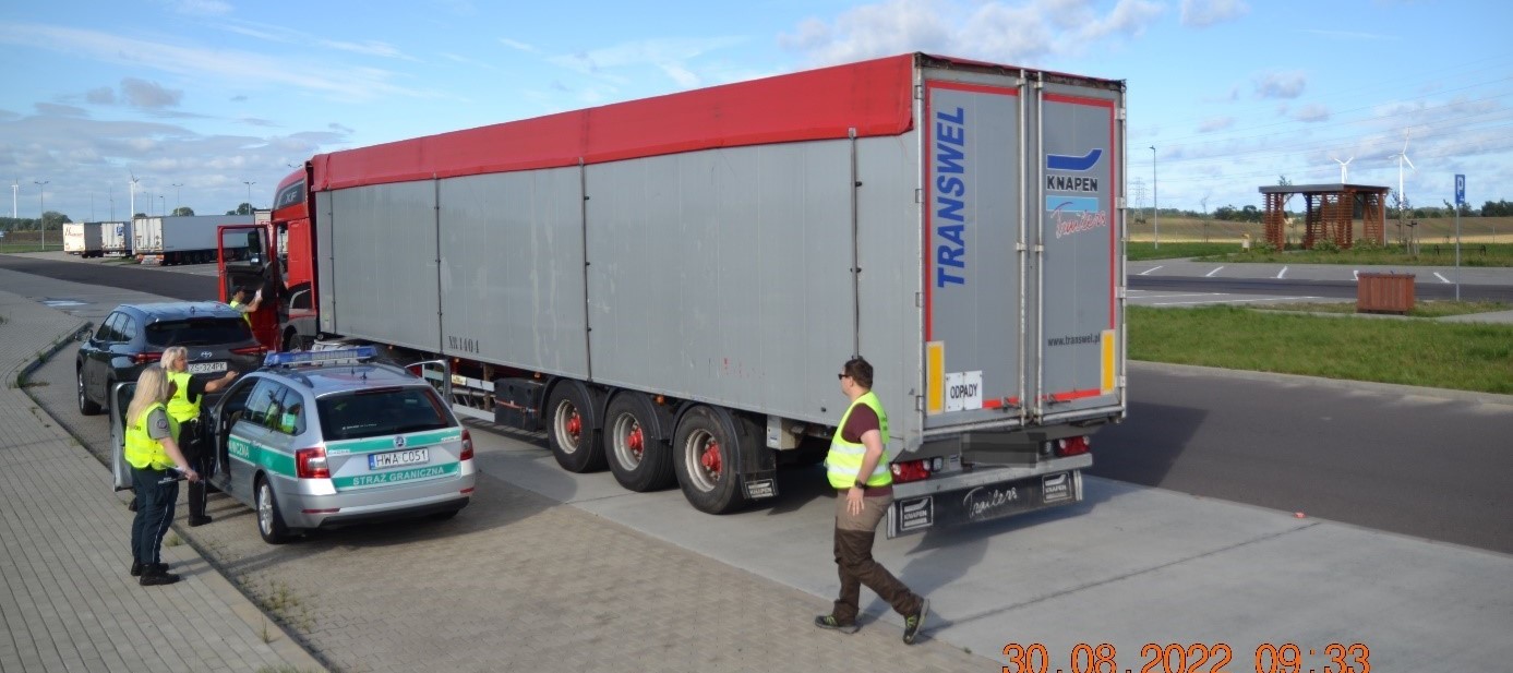 Kontrola transportu odpadów w ruchu krajowym i międzynarodowym